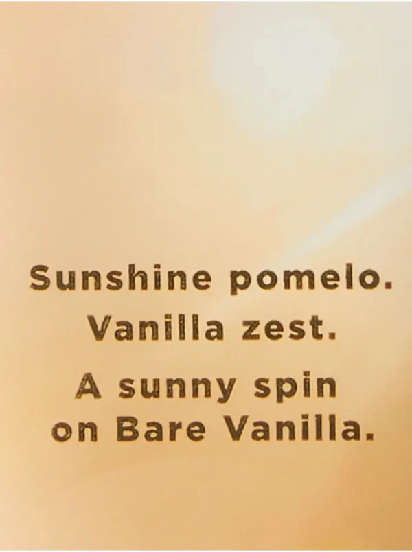 Losion Bare Vanila Sol
